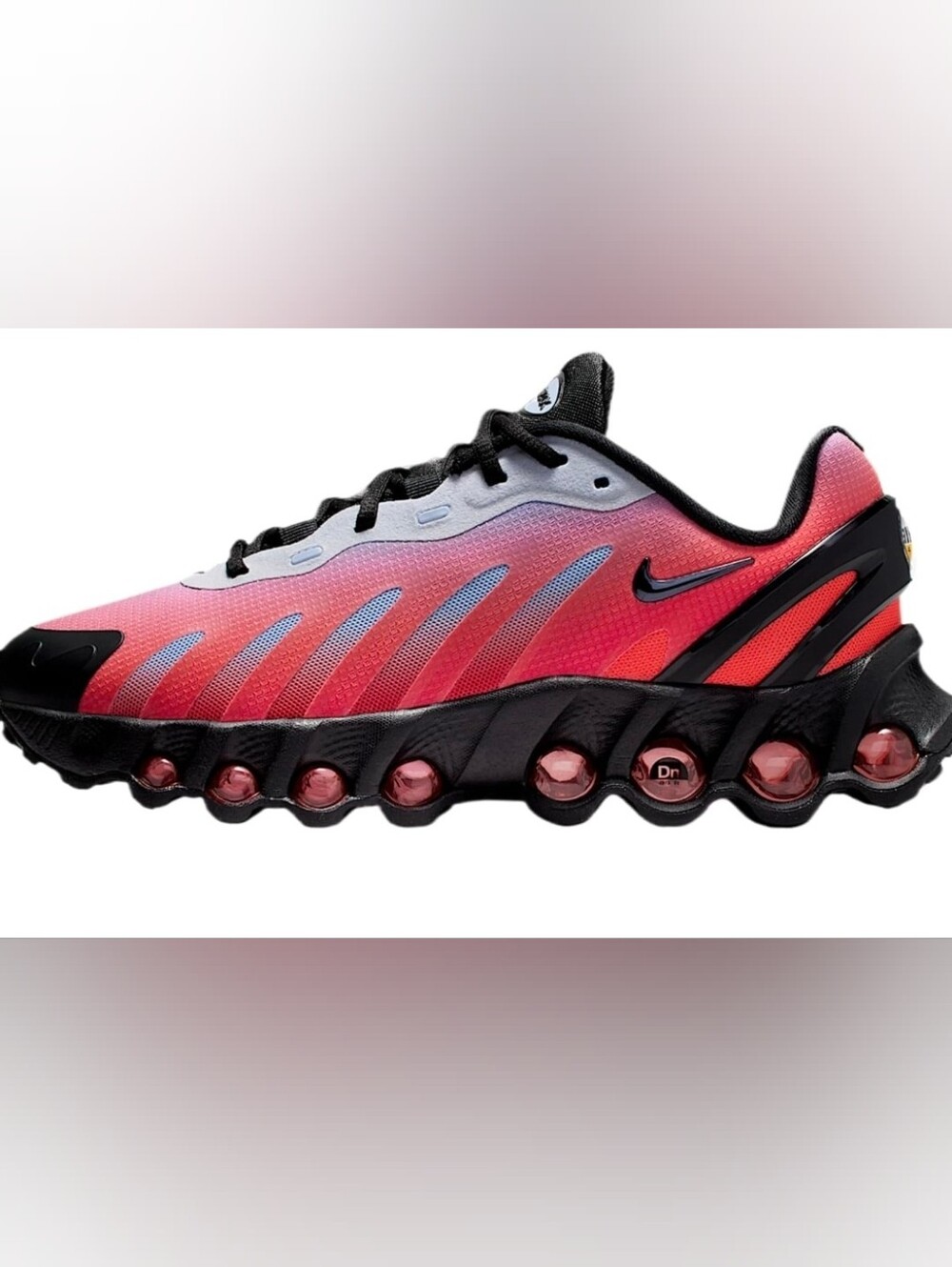 Nike Airmax Shox Kids' Gradient Pink Black Running Shoes